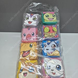 [8종 일괄] 디지몬어드벤처 파우치 디지몬 굿즈(아구몬, 파피몬, 가트몬, 파닥몬, 쉬라몬, 팔몬, 피요몬, 텐타몬)