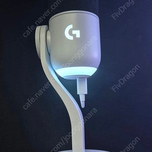 로지텍 예티 gx 화이트 마이크