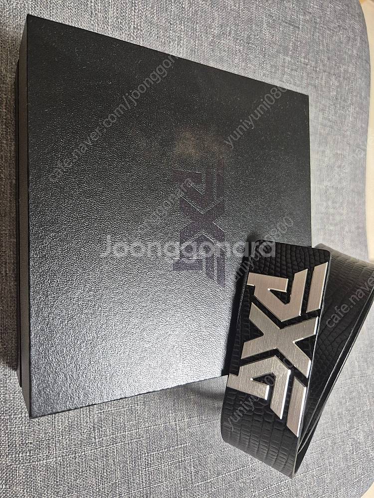 PXG 올 오버 엠버 가죽벨트 남성 정품--0