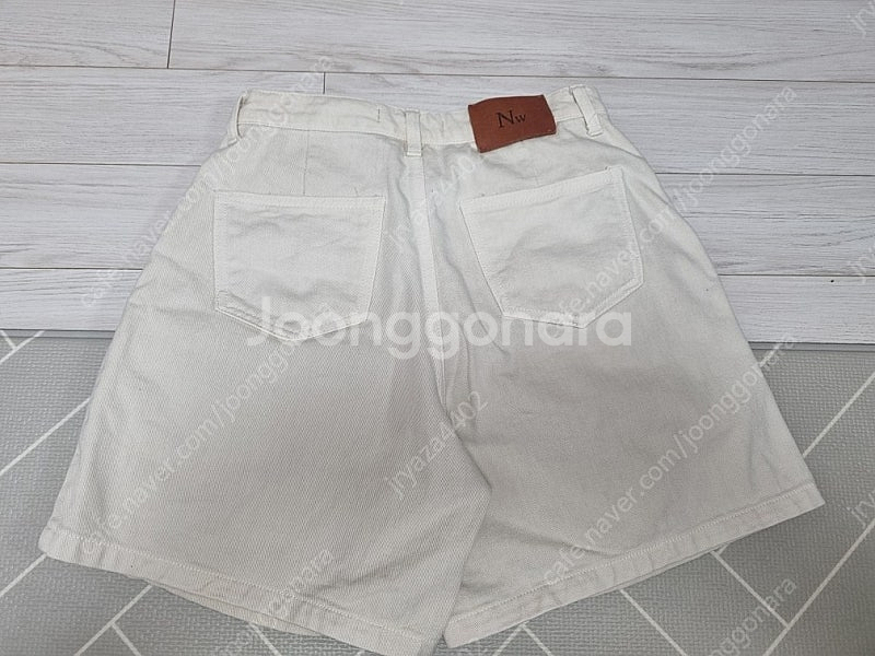 낫띵리튼 river short denim S사이즈--1