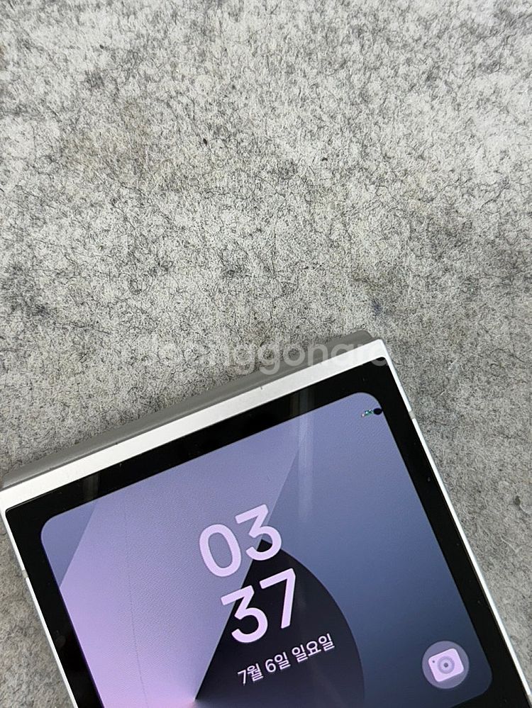 (자급제)갤럭시Z플립6 화이트색상 256G 삼성전용 컬...--4