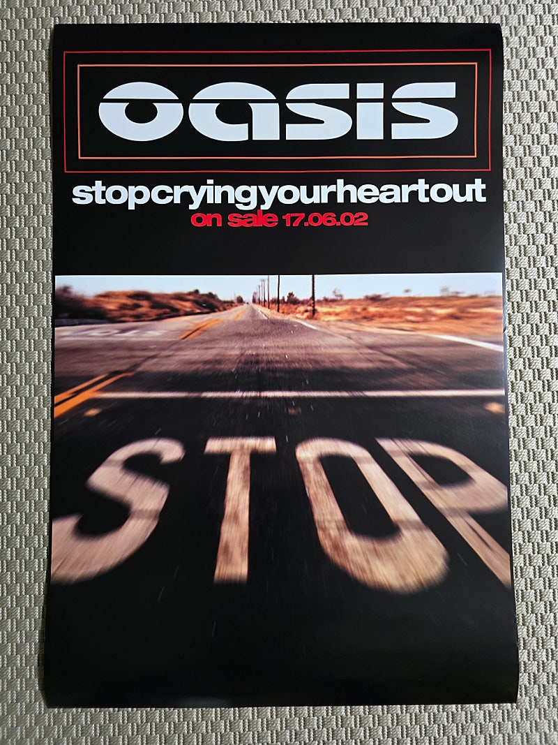 포스터 oasis 오아시스 프로모 포스터 | 중고나라 - 안심되는 중고거래