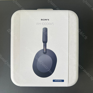 [미개봉] SONY WH-1000XM5 미드나잇블루 소니 헤드폰 헤드셋 음향기기 판매