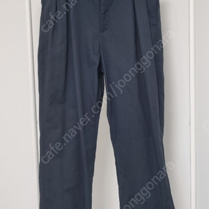 25SS 와코마리아 DOUBLE PLEATED CHINO TROUSERS 네이비 XL 한번 입은 제품 판매합니다.