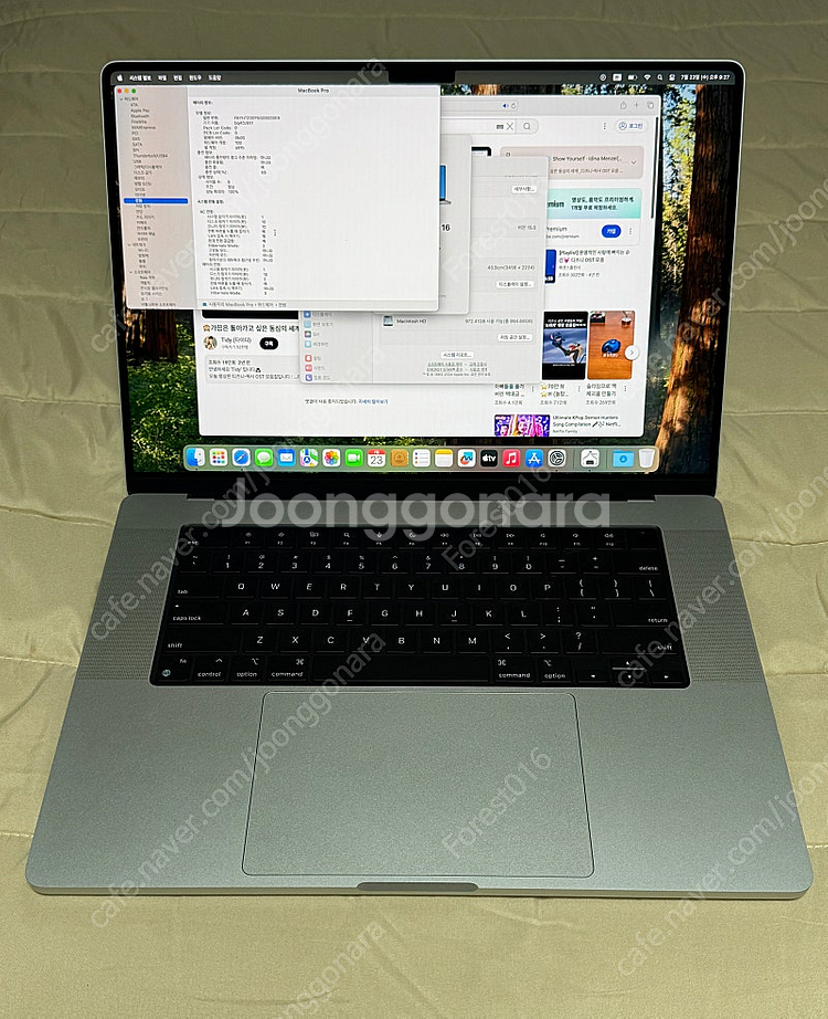 맥북프로 M3 max 16인치 48gb/1tb 새상품급--0