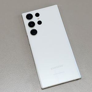 < 갤럭시 S23울트라 크림색상 무잔상 기능정상 파손XXX 가성비폰 38만에판매해요 >