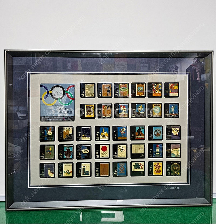 올림픽기념휘장 1896~1988 (시리얼번호 0457)--0