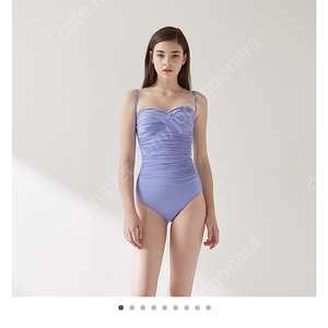 안단테나인 코르셋수영복 바이올렛 새상품