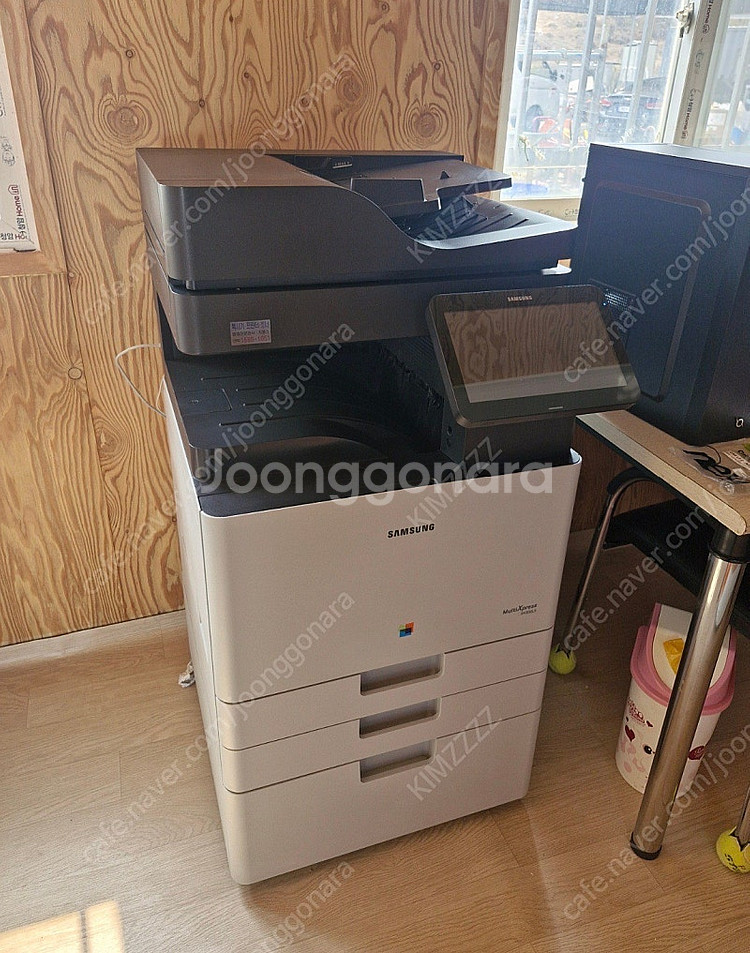 삼성 컬러 레이저 복합기 복사기 팝니다--2