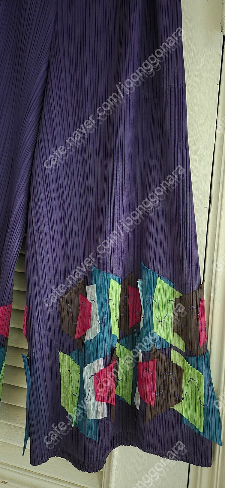 정품 이세이미야케 플리츠플리즈 ISSEYMIYAKE 와이드팬츠 이미지