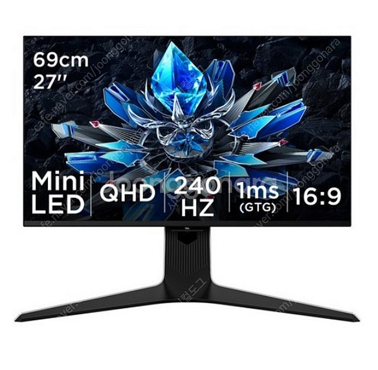 TCL 27인치 MiniLED QHD 240Hz 게이밍...--0
