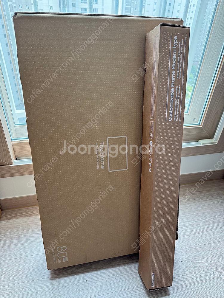 청주) 삼성 더프레임tv 32인치 Kq32lsc03 미...--0