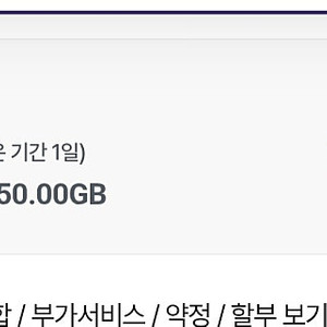 LG유플러스 데이터 2기 3000원