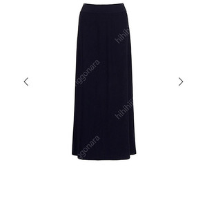 LE17SEPTEMBRE MAXI SLIT KNIT SKIRT 맥시슬릿스커트 네이비