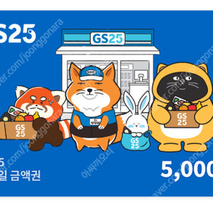 GS25 편의점 1만원 (5천+3천+2천)
