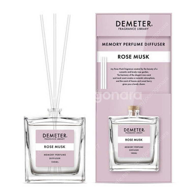 데메테르 메모리퍼퓸 디퓨저 방향제 로즈머스크 100ml--0