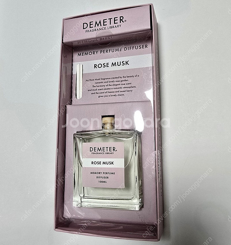 데메테르 메모리퍼퓸 디퓨저 방향제 로즈머스크 100ml--1