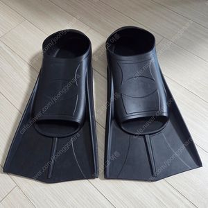 물놀이 오리발 숏 핀