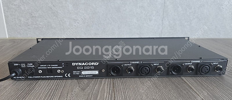 다이나코드 EQ 이큐 이퀄라이저 EQ2215--2