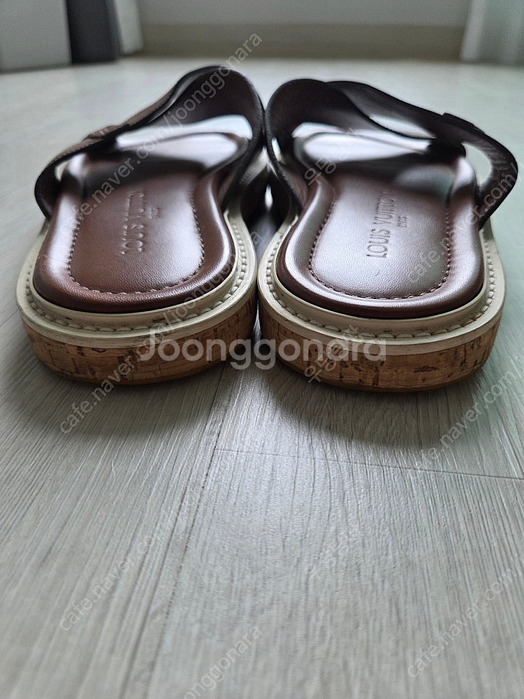 루이비통 브라운 슬리퍼--1