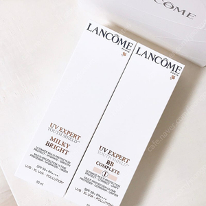 랑콤 uv 엑스퍼트 유스 쉴드 톤업 밀크 밀키브라이트 랑콤 선크림 썬크림 50ml 50