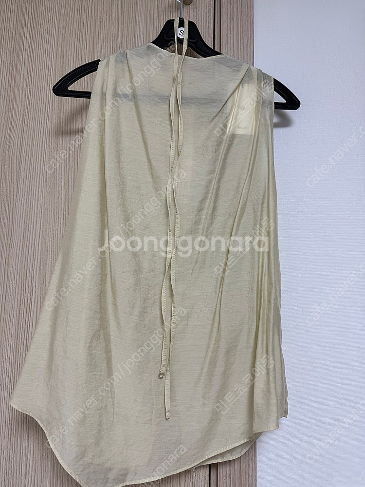 디애니 drape see-through blouse 새...--4