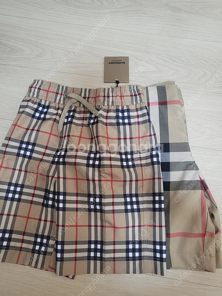 새상품)#버버리키즈 반바지10y /스윔팬츠 8y--1