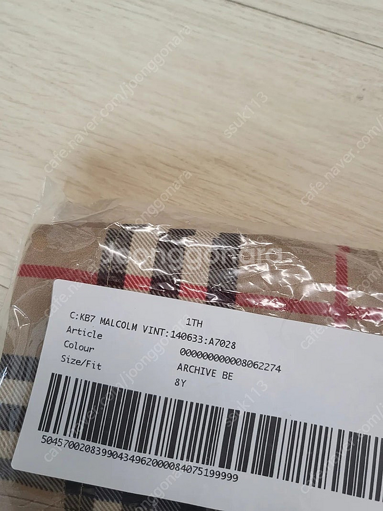 새상품)#버버리키즈 반바지10y /스윔팬츠 8y--2