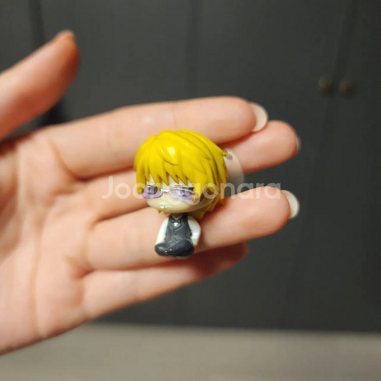 듀라라라 시즈오 러버키링+거치대피규어+미카도 일괄--1