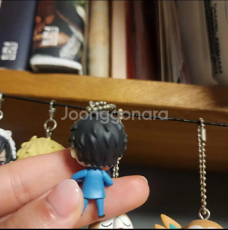 듀라라라 시즈오 러버키링+거치대피규어+미카도 일괄--4