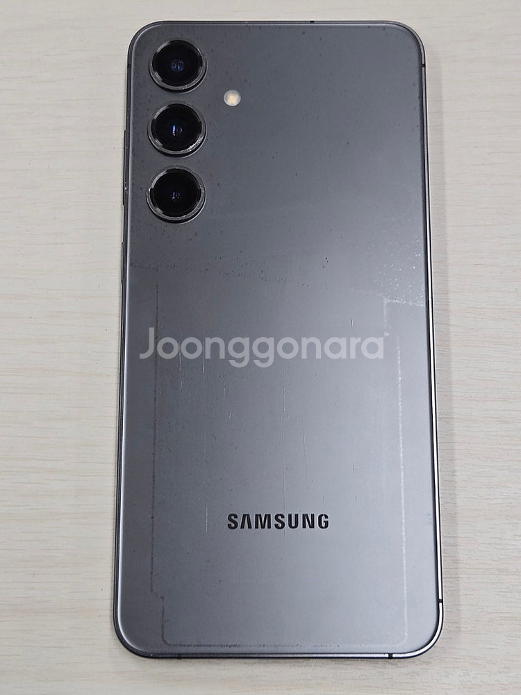 갤럭시 S24플러스 블랙색상 256용량 가성비좋은 무잔상 단말기 55만 판매합니다--0