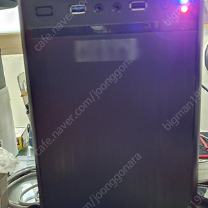 사무용 컴퓨터 본체 데스크톱 데스크탑 i3-10100 8램 ssd256 실사용적어용