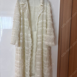 리틀블랙 레이스 롱 가디건 로브 코트 자켓 점퍼 휴양지 스카시 여행룩 타임