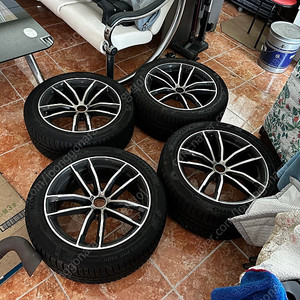 BMW g30 5시리즈 662m 휠, 윈터타이어