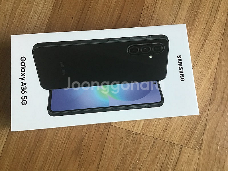 안전거래가능 광주 자급제 미개봉 갤럭시 A36 블랙 1...--0