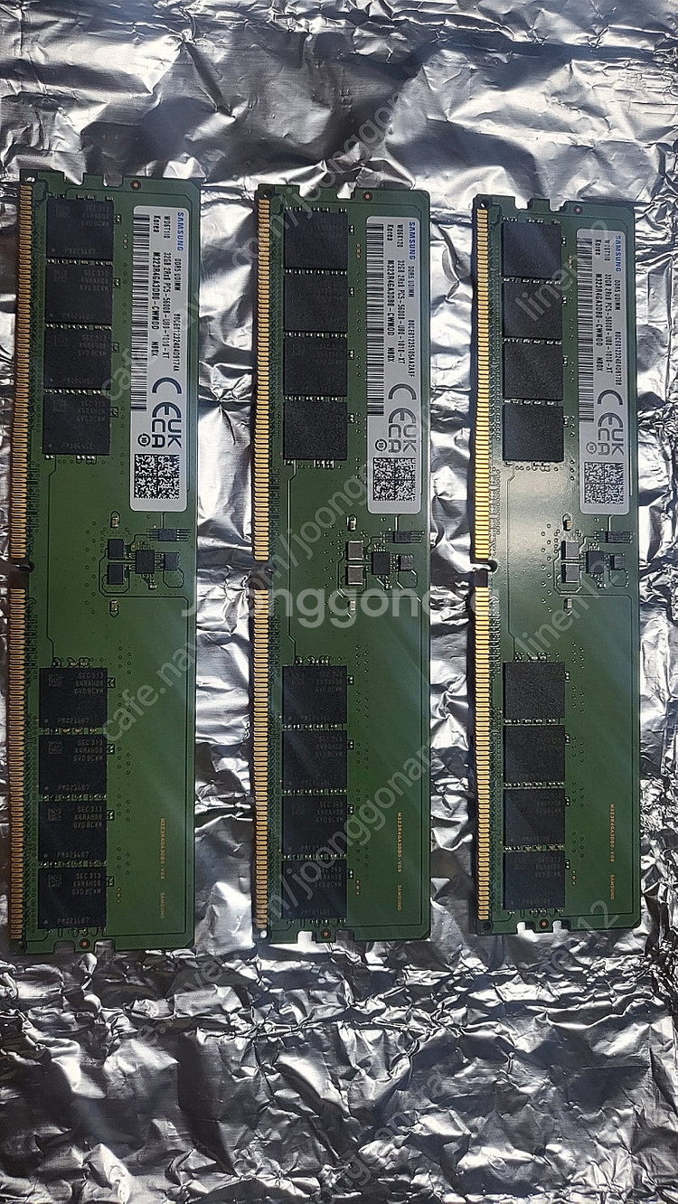 삼성 DDR5 PC 메모리 32기가--0