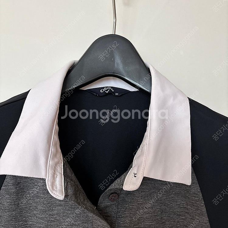 캘러웨이 골프웨어 여성 반팔 냉감 카라티 티셔츠 모던 ...--2