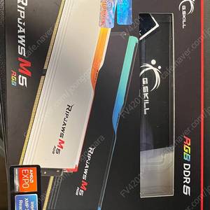 G.SKILL Ripjaws M5 RGB White DDR5 5200 64Gb 킷