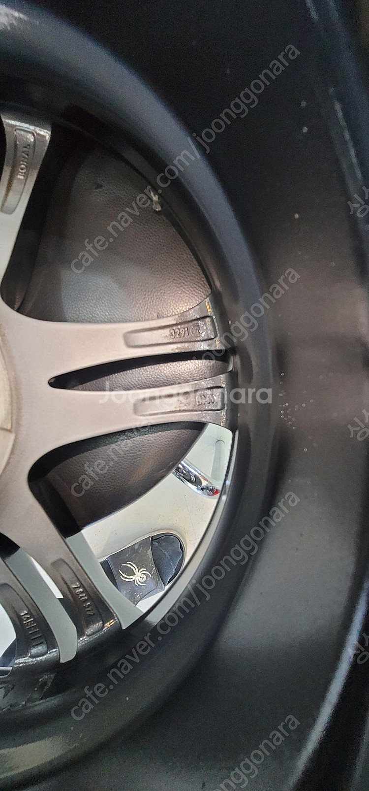 BMW 5시리즈 18인치 (BMW F10 613M 18인치 순정휠) 팝니다!! 고스트크롬 복원 후 미장착--6