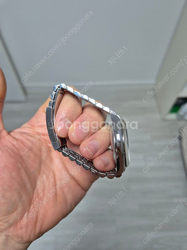 롤렉스 데이트저스트 36 검판바 팝니다--3