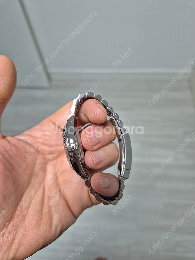 롤렉스 데이트저스트 36 검판바 팝니다--4