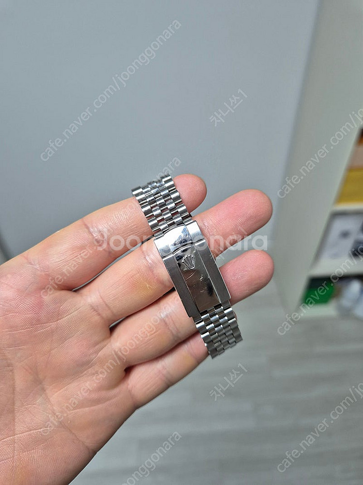 롤렉스 데이트저스트 36 검판바 팝니다--5