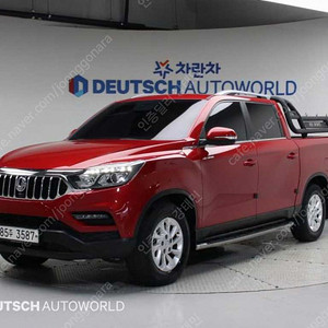 KG모빌리티(쌍용) 렉스턴 스포츠 칸 디젤 22 4WD 중고 판매합니다 ★전액할부★저신용★전국최저가★유튜브:뿅카TV★