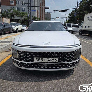 중고차 그랜저 (GN7) LPG 3.5 2WD (택시형) 고급형 2023 년식 흰색 중고자동차 가성비
