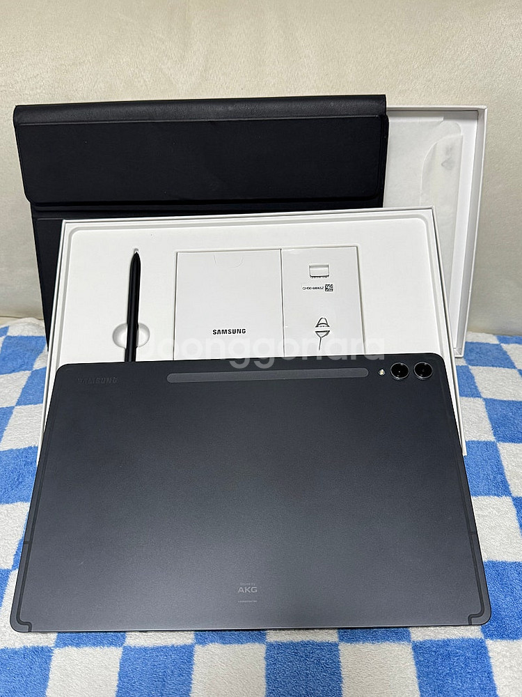 갤럭시 탭 S9+ WIFI 256GB 그라파이트 판매--1