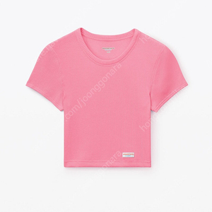 새상품) 알렉산더왕 Alexander wang 베이비 크롭 티셔츠