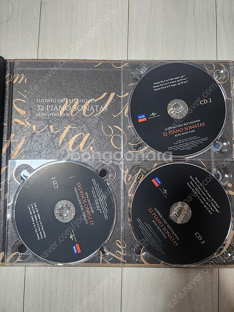 백건우 베토벤 피아노 소나타 전집 9CD, 1DVD 한...--2