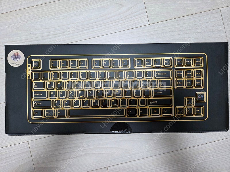 다얼유 A87 PRO LCD 무선 기계식 키보드 레트로--1