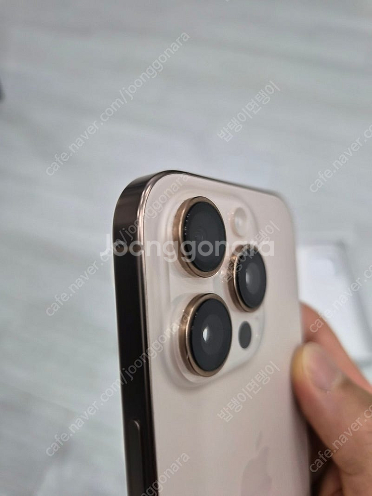 아이폰16프로 데저트 티타늄 256GB 판매--3
