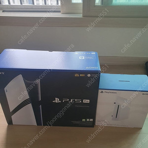 PS5 PRO + 디스크 드라이브